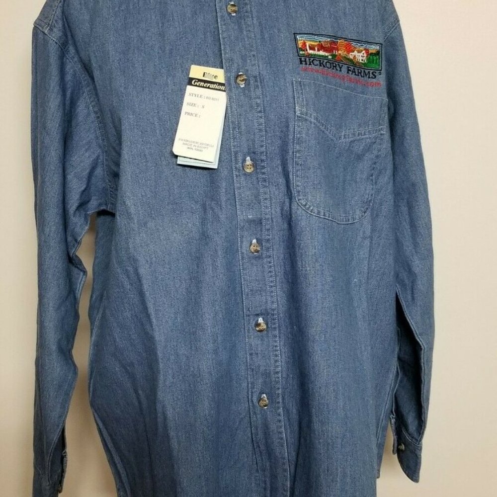 Blue Generation‎ Small denim Jeans Shirt NWT